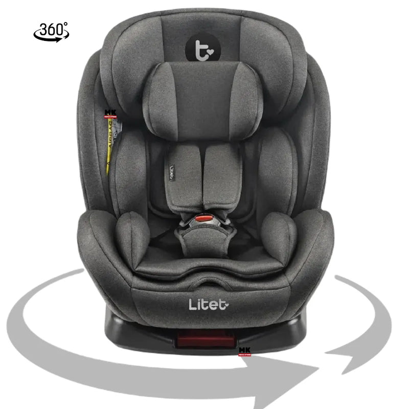 Cadeira Para Auto 0 A 36 Kg Isofix Com Rotação 360º - Minha Cegonha